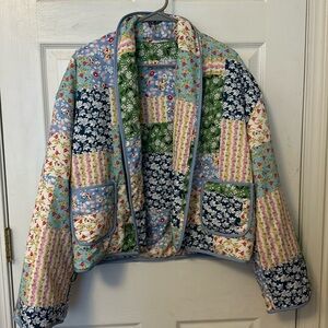 Quilted Oversized Jacket